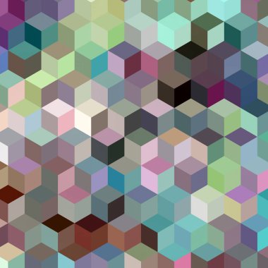 Geometrik desenlerle soyut sanat dokusu