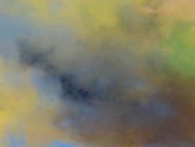 Renkli gökyüzü ile soyut arkaplan