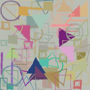 modern soyut geometrik desen arka plan