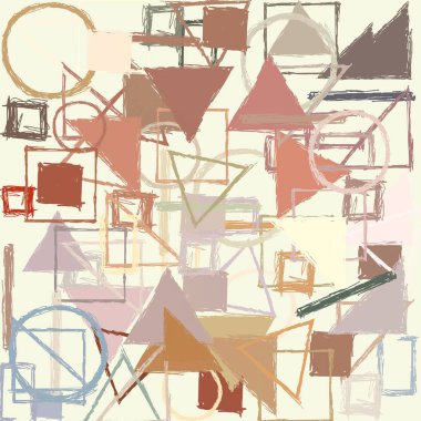 modern soyut geometrik desen arka plan