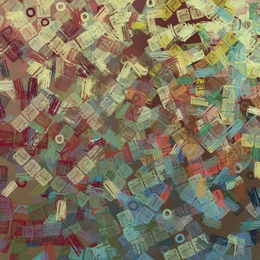 Kağıt üzerine el yapımı kömür çizimi. Soyut sanat dokusu. Renkli doku. Modern sanat eserleri. Modern sanat. Çağdaş sanat. Sanatsal tuval