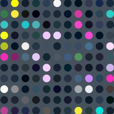 Soyut polka nokta vektör sorunsuz arka plan