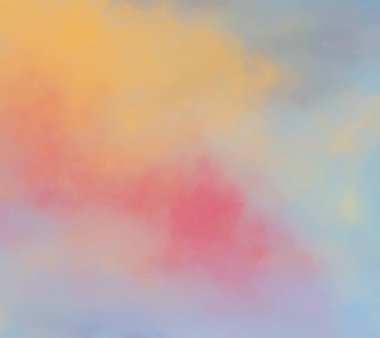 uzay ile renkli gökyüzü arka plan