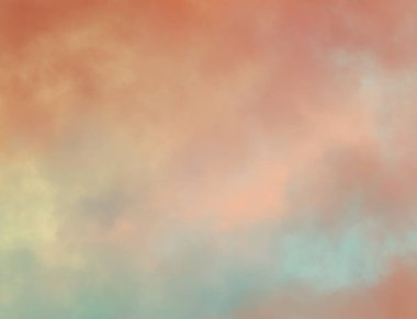 soyut grunge bulutlar, kopya alanı ile renkli arka plan