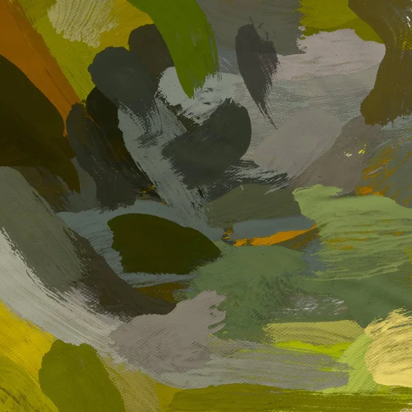 Tuval el yapımı yağlıboya. Renkli doku. Fırça darbeleri. Renkli görüntü. Modern sanat. Çağdaş sanat.