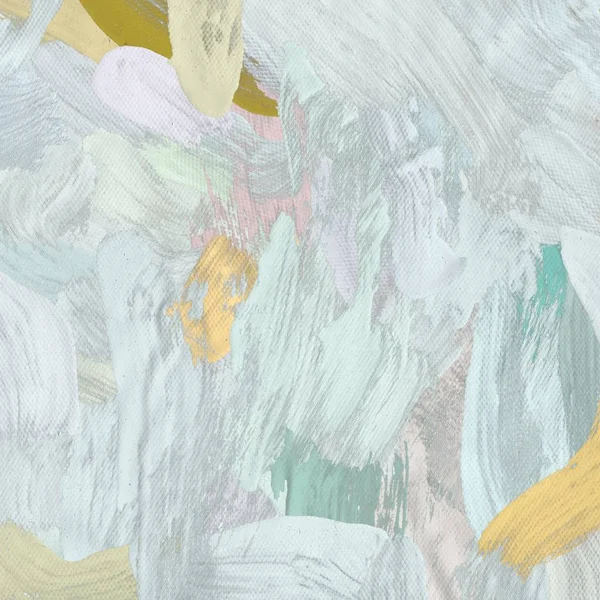 Tuval el yapımı yağlıboya. Renkli doku. Fırça darbeleri. Renkli görüntü. Modern sanat. Çağdaş sanat.