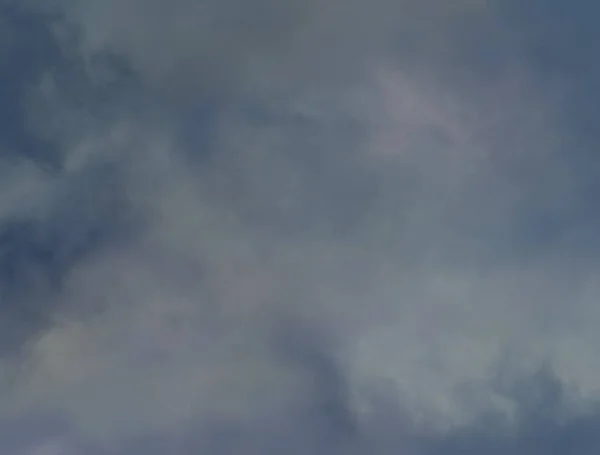 Céu Azul Nuvens Brancas Como Pinturas Pintores — Fotografia de Stock