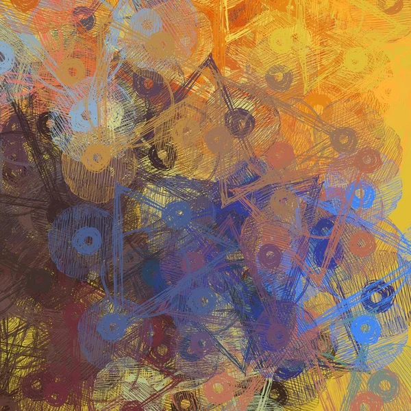 renkli çiçekler ile sanat arka plan