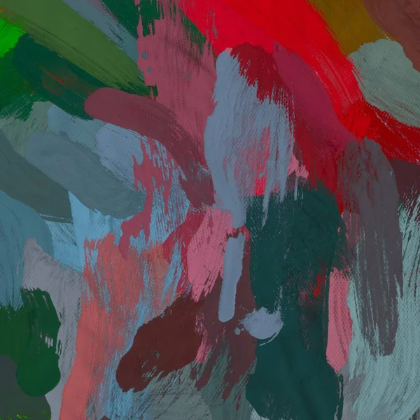 Tuval el yapımı yağlıboya. Renkli doku. Fırça darbeleri. Renkli görüntü. Modern sanat. Çağdaş sanat.