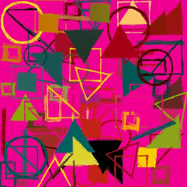 modern soyut geometrik desen arka plan