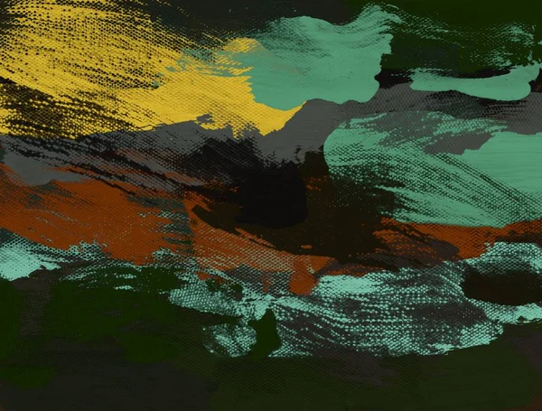 El yapımı tuvale yağlı boya. Soyut sanat dokusu. Renkli doku. Modern sanat eserleri. Yağlı boya darbeleri. Fırça darbeleri. Modern sanat. Çağdaş sanat. Sanatsal tuval.  