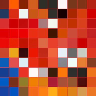 Geometrik desenlerle soyut sanat dokusu