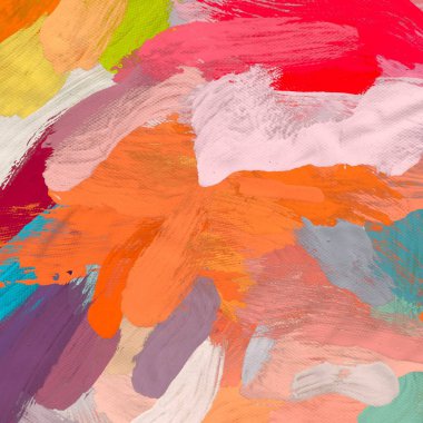 yaratıcı boya fırçasoyut soyut