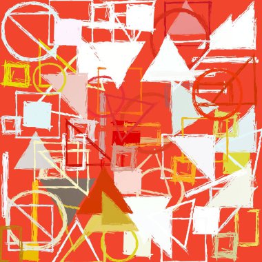 modern soyut geometrik desen arka plan