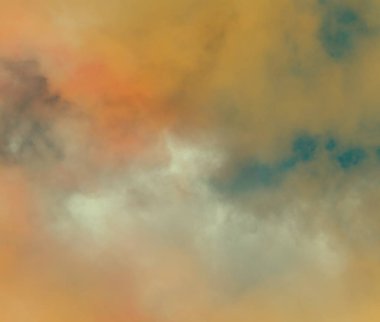 soyut grunge bulutlar, kopya alanı ile renkli arka plan