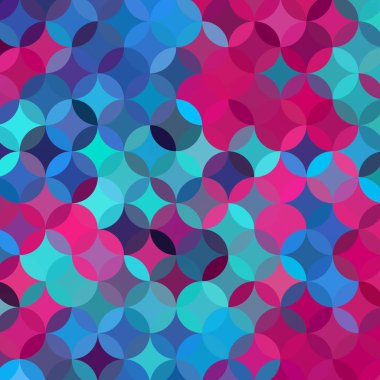 Geometrik desenlerle soyut sanat dokusu