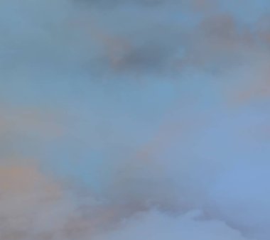 berrak mavi gökyüzü ile bulut oluşumu