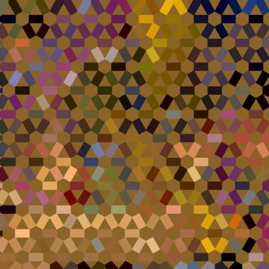 Renk fraktal geometrik soyut desen