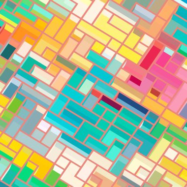 Geometrik desenli soyut doku