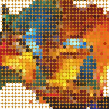 Geometrik desenli soyut arkaplan