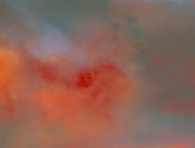 soyut grunge bulutlar, kopya alanı ile renkli arka plan