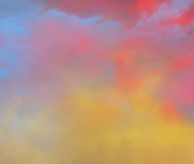 soyut grunge bulutlar, kopya alanı ile renkli arka plan