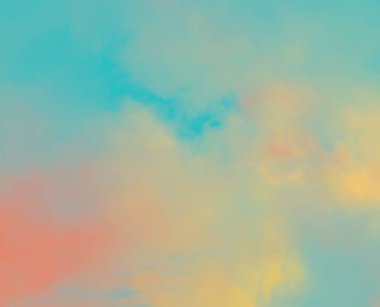 soyut grunge bulutlar, kopya alanı ile renkli arka plan