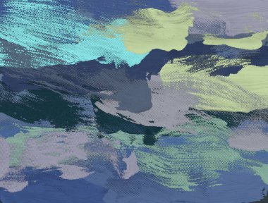 Dağların güzel manzarası