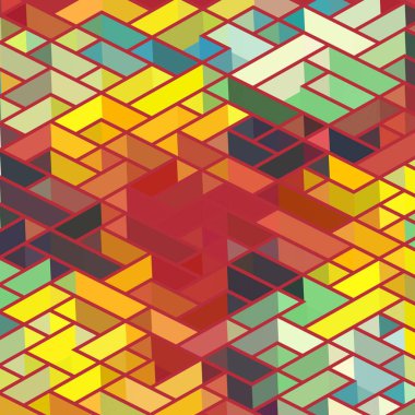 Geometrik desenli soyut doku