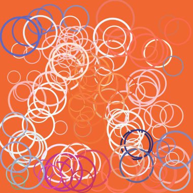 Çiçek elementleriyle soyut arkaplan