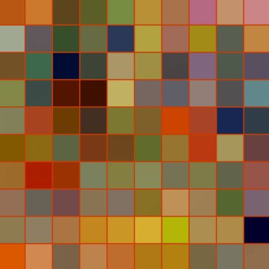 Geometrik desenlerle soyut sanat dokusu