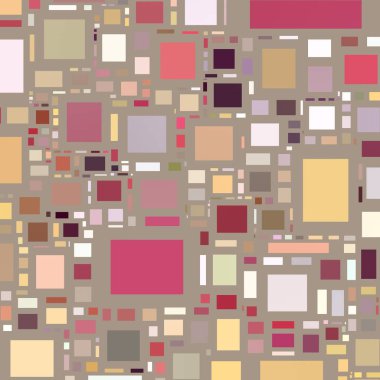 Soyut sanat dokusu. Kareler ile renkli doku. Modern sanat eserleri. Renkli görüntü