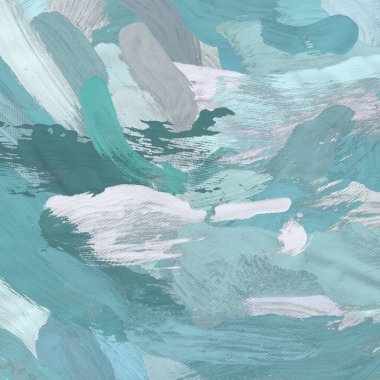 Tuval el yapımı yağlıboya. Renkli doku. Fırça darbeleri. Renkli görüntü. Modern sanat. Çağdaş sanat.