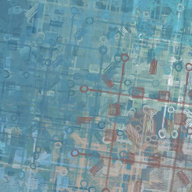 metin için alanı olan grunge arkaplanı