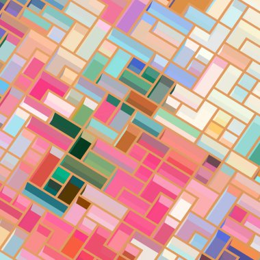 Geometrik desenli soyut doku