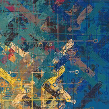 farklı desenlere sahip soyut grunge arkaplanı