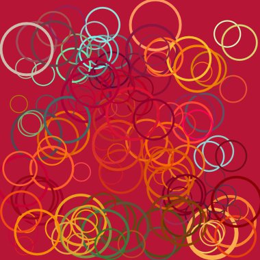 Çiçek elementleriyle soyut arkaplan