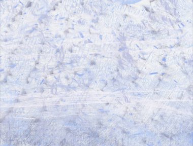 Kış penceresinde soğuk desen