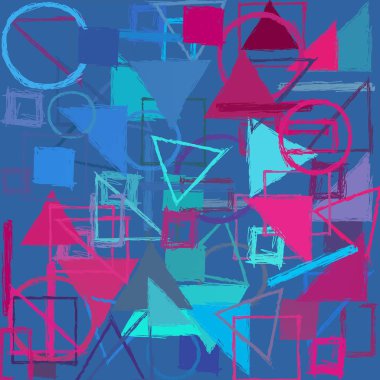 modern soyut geometrik desen arka plan