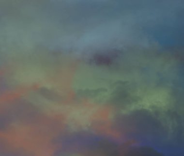 soyut grunge bulutlar, kopya alanı ile renkli arka plan