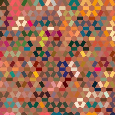 soyut arka plan | çok renkli mozaik doku | duvar kağıdı, desen, etiket, sunum, masa örtüsü veya konsept tasarımı için geometrik illüstrasyon 
