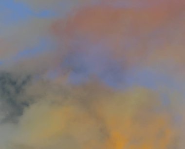 soyut grunge bulutlar, kopya alanı ile renkli arka plan