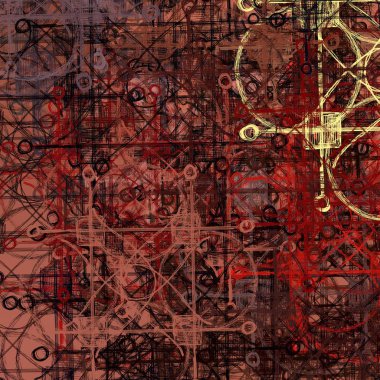 farklı desenlere sahip soyut grunge arkaplanı