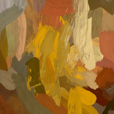 Tuval el yapımı yağlıboya. Renkli doku. Fırça darbeleri. Renkli görüntü. Modern sanat. Çağdaş sanat.