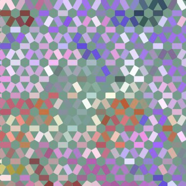 Renk fraktal geometrik soyut desen