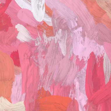 Tuval el yapımı yağlıboya. Renkli doku. Fırça darbeleri. Renkli görüntü. Modern sanat. Çağdaş sanat.