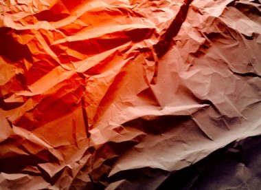 Soyut buruşturulmuş kağıt doku arka planı