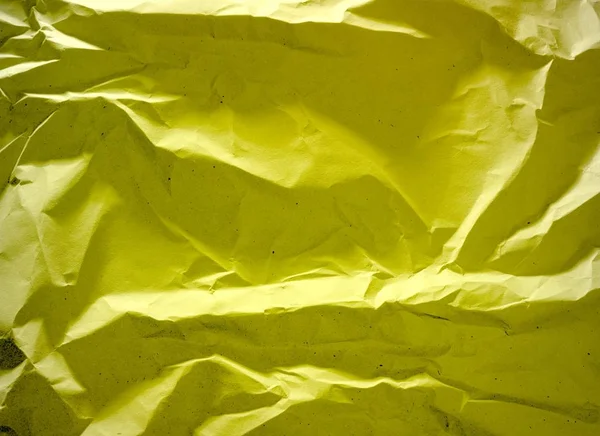 Fundo Amarelo Abstrato Com Folhas Verdes — Fotografia de Stock