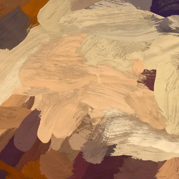 Tuval el yapımı yağlıboya. Renkli doku. Fırça darbeleri.