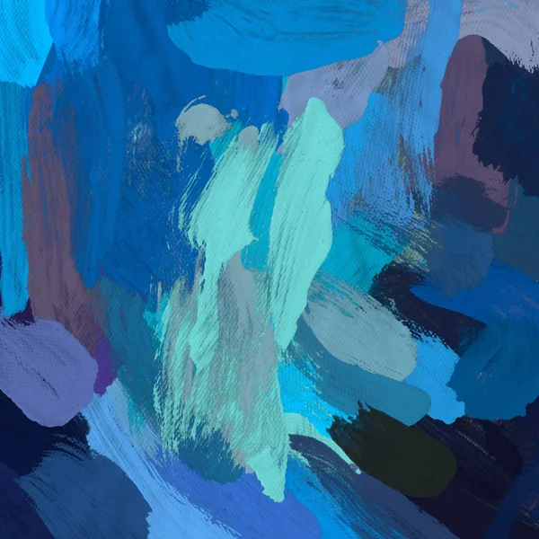 Tuval el yapımı yağlıboya. Renkli doku. Fırça darbeleri. Renkli görüntü. Modern sanat. Çağdaş sanat.